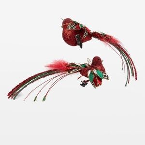 MacKenzie-Childs
14" and 12" Nostalgia Cardinal Bird Clips, Set of 4
Bra…